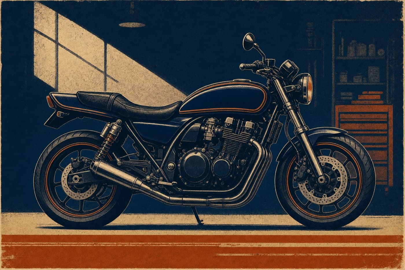 CB1000Fのイメージイラスト